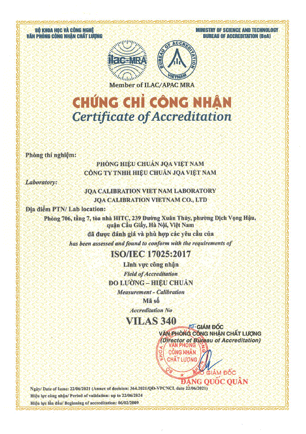BoA Certificate